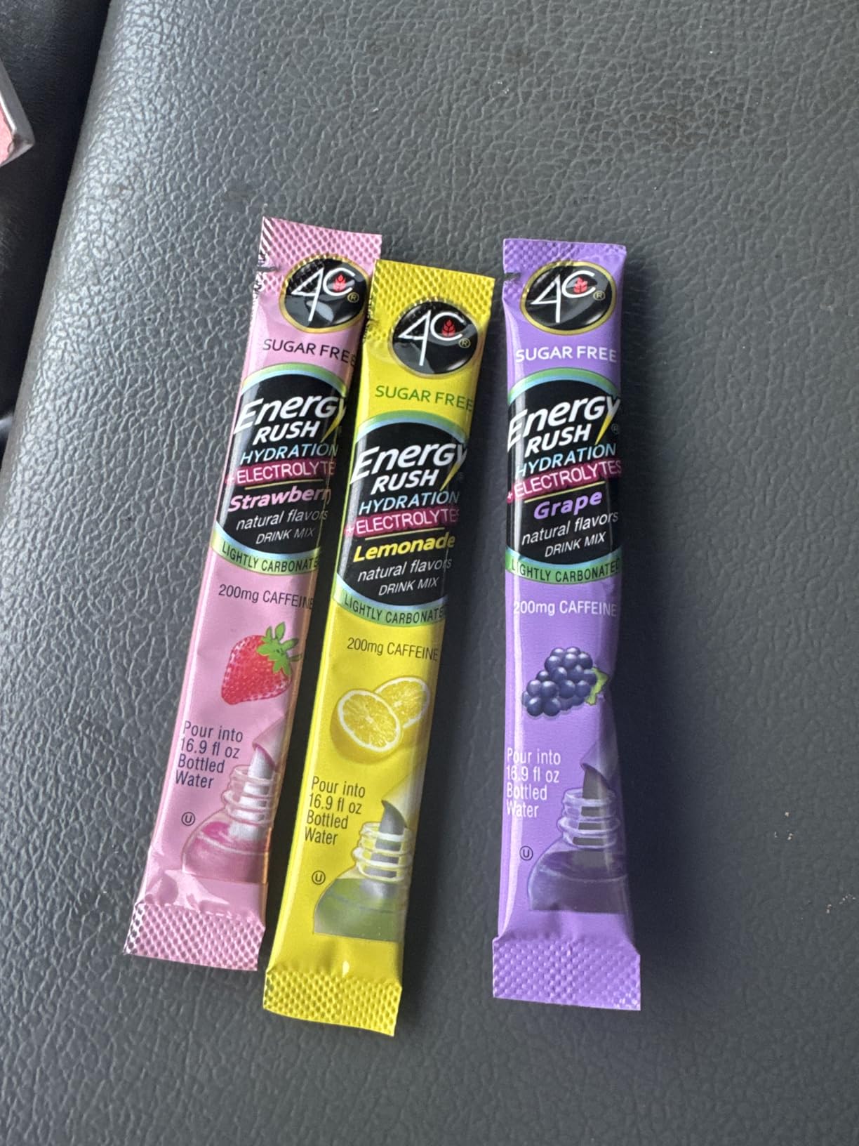 4C Energy Rush Electrolyte Drink Mix Variety Pack, 40 Sticks, 3 Flavors customer photo 2