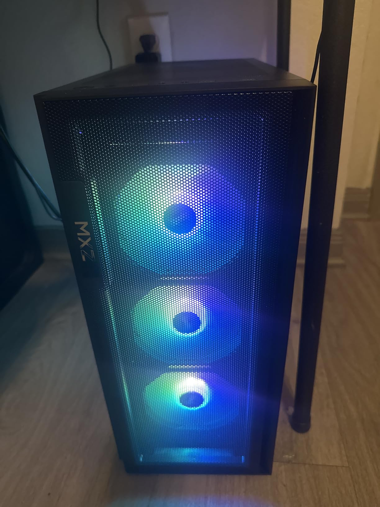 MXZ Gaming PC Desktop Computer,I5 12400F 4.4GHz,RTX4060,16GB DDR4 3200,NVME 500GB SSD,6RGB Fans,Win 11 Pro Ready(I5 12400F | RTX4060) customer photo 1