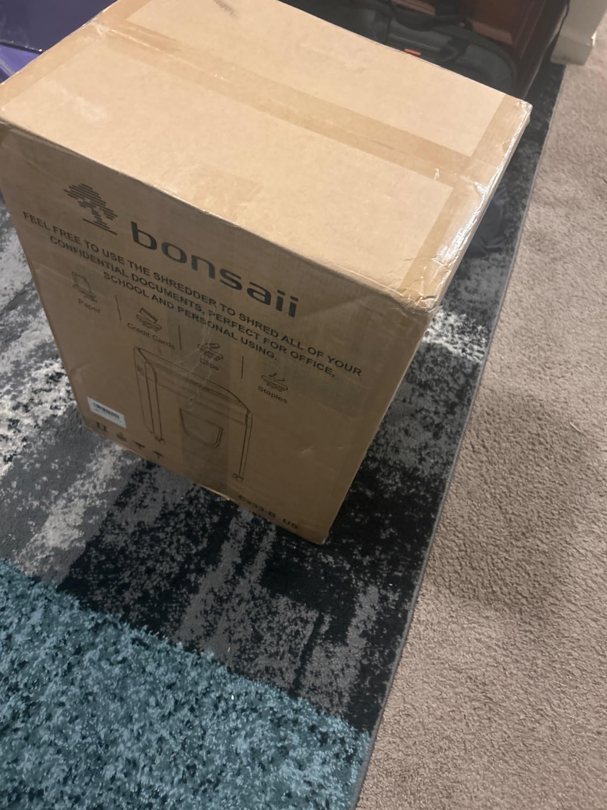 Bonsaii 120-Sheet Autofeed Micro-Cut 30-Min Run Heavy Duty Paper Shredder customer photo 1