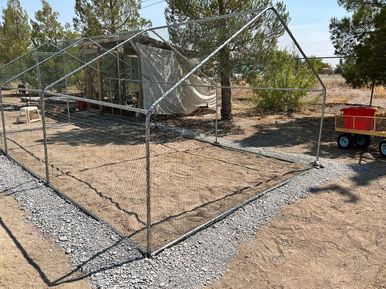 Heavy Duty Metal Chicken Coop with Hardware Cloth (235
