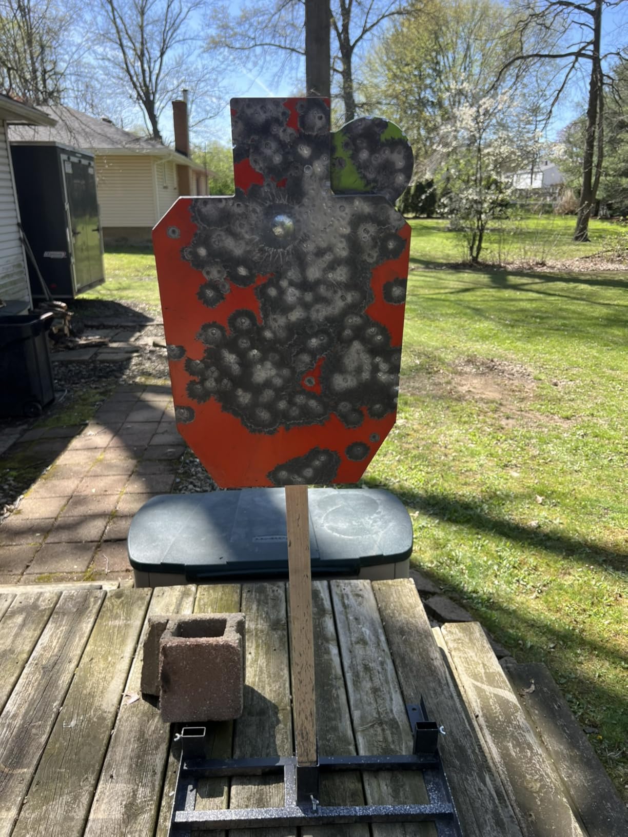 KNINE OUTDOORS Steel Targets for Shooting, 3/8