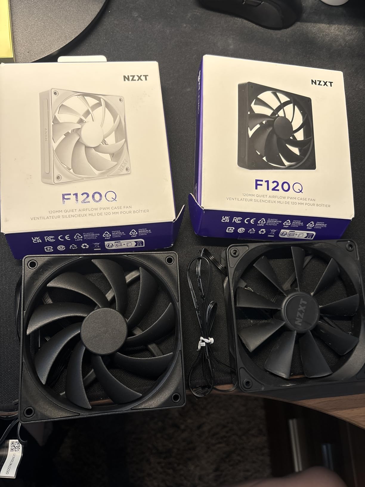 NZXT F140Q - 140mm Quiet Airflow PC Case Fan - Black customer photo 1