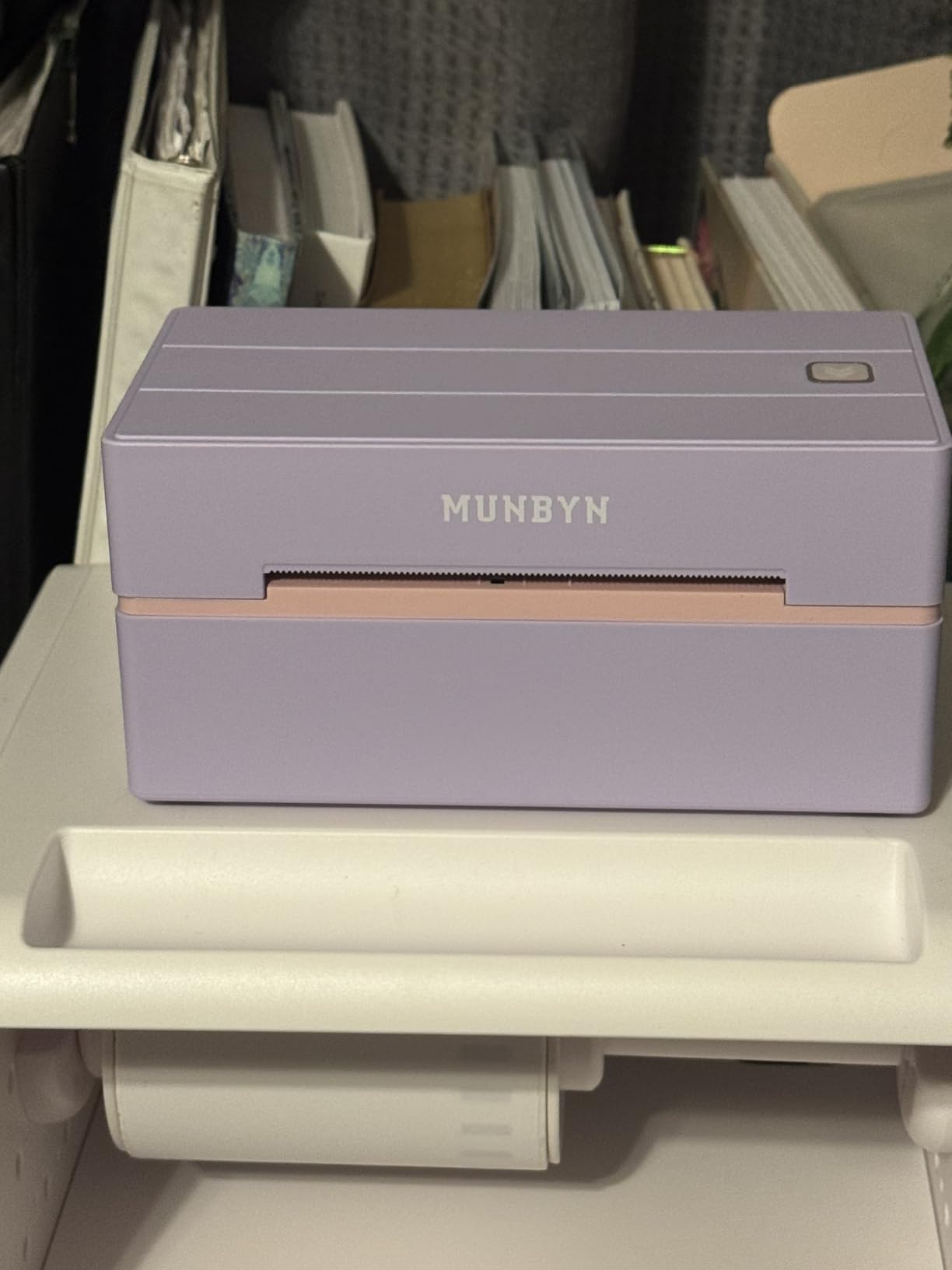 MUNBYN Bluetooth Thermal Label Printer, Wireless 4x6 Shipping Label Printer customer photo 1