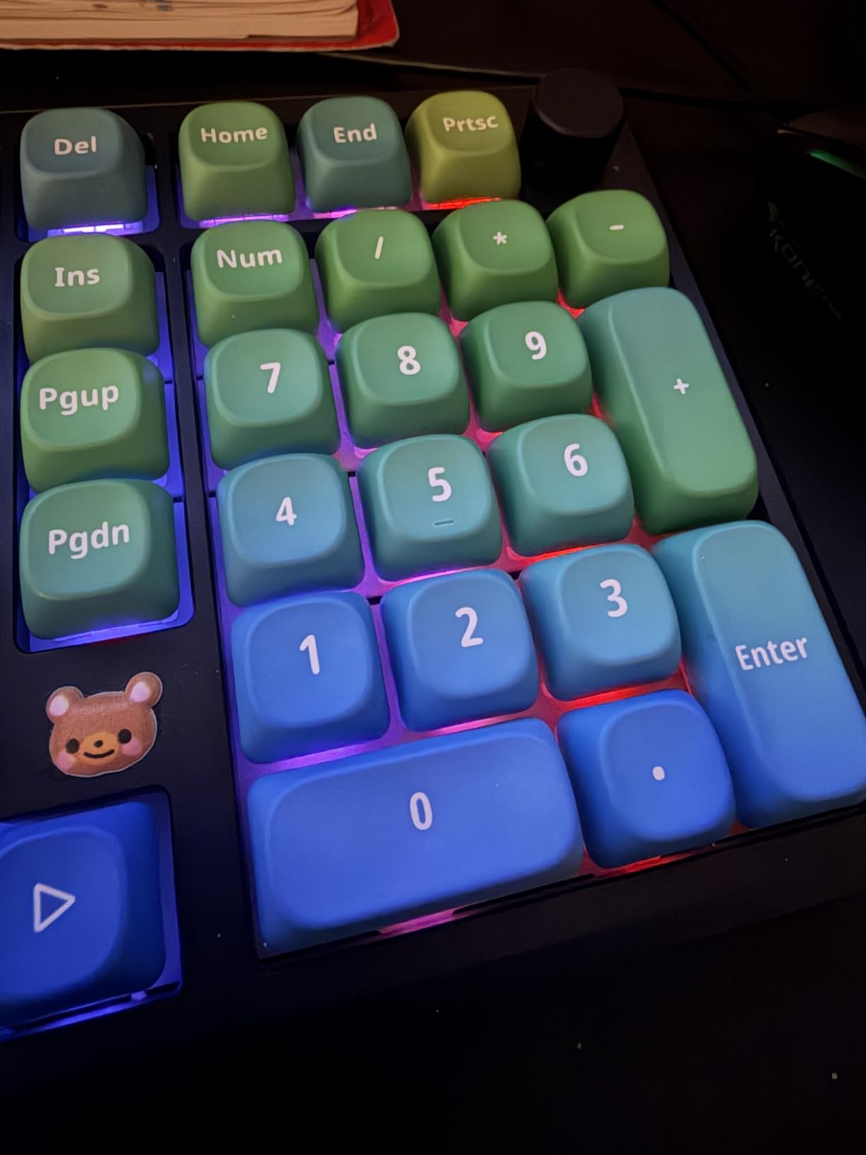 Womier PBT Black Keyboard Keycaps, Japanese MOA Keycaps Set customer photo 1