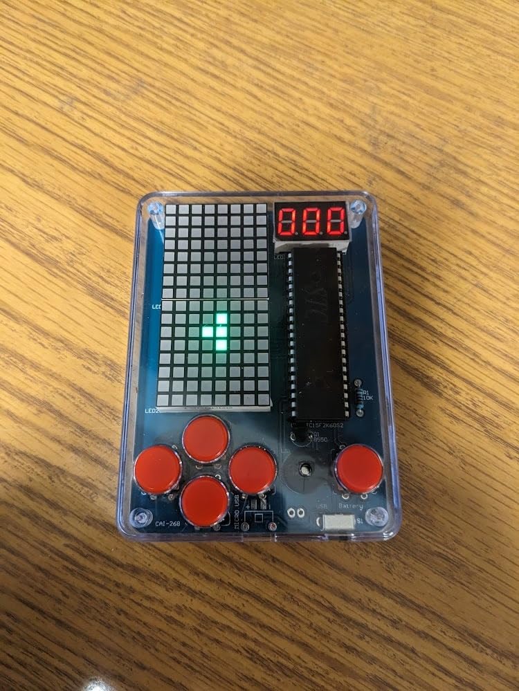 Gikfun STEM DIY Retro Game Console Soldering Kit, Learn Electronics Circuit Building with 4 Arcade Games, Educational Science Project for Adult & School Training EK1999 customer photo 1