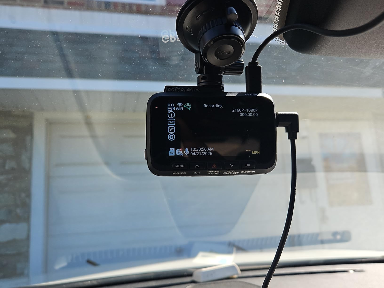 ROVE R2-4K Dual Dash Cam Front and Rear, STARVIS 2 Sensor, Free 128GB Card customer photo 2