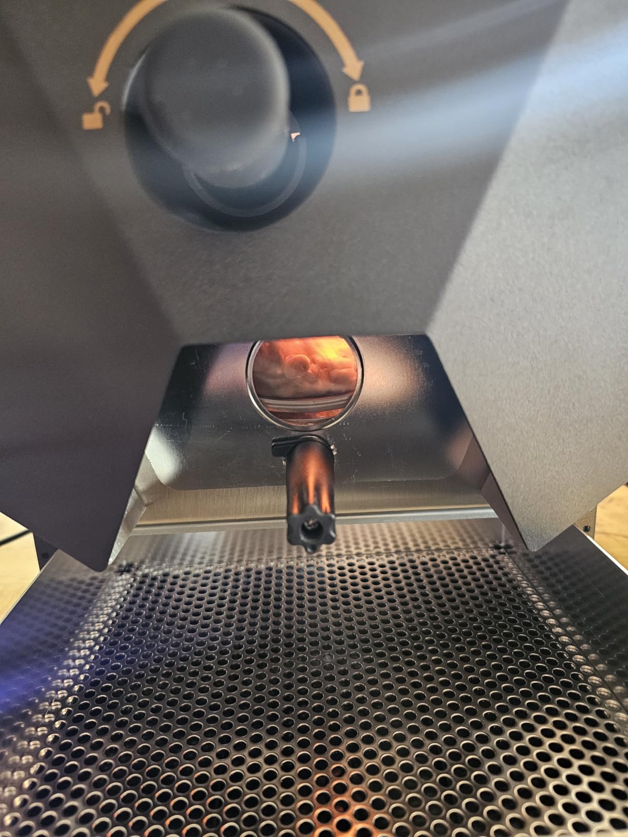 1Pound Electric Coffee Roaster for Home Use, Automatic Roasting And Easy Operation, With A Smoke Filter(Suitable for light roasting), 2 Chimney Tube, And Chaff Collector. customer photo 2