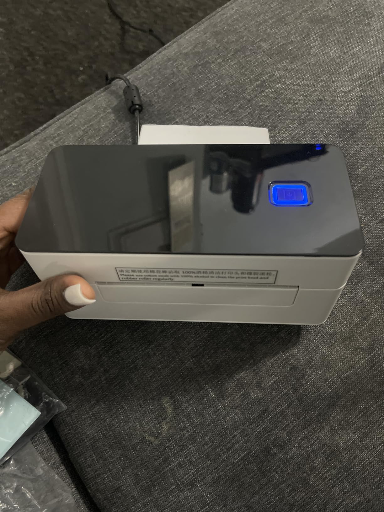 SVANTTO Bluetooth Shipping Label Printer 4x6, Wireless Thermal Label Maker customer photo 1
