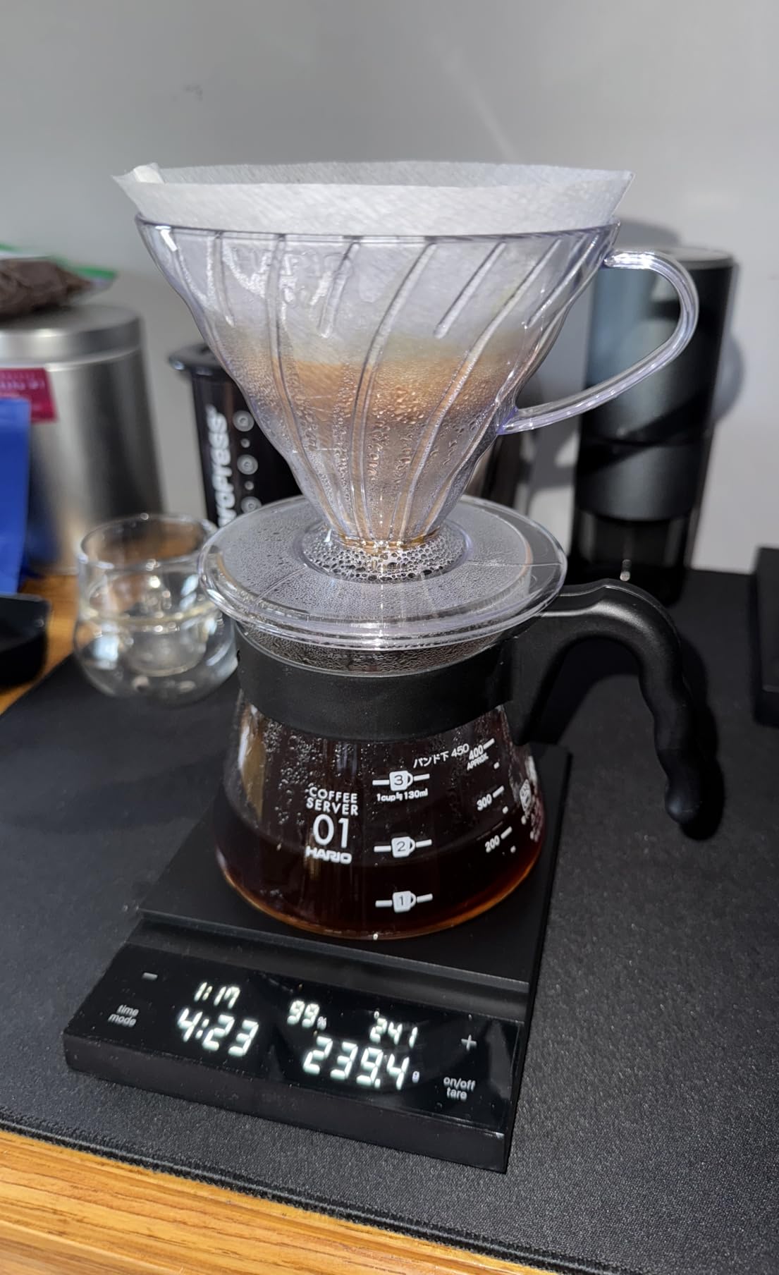 HARIO CST-2000-W Polaris White Scale Scale Coffee Scale Coffee Gift Gift customer photo 1