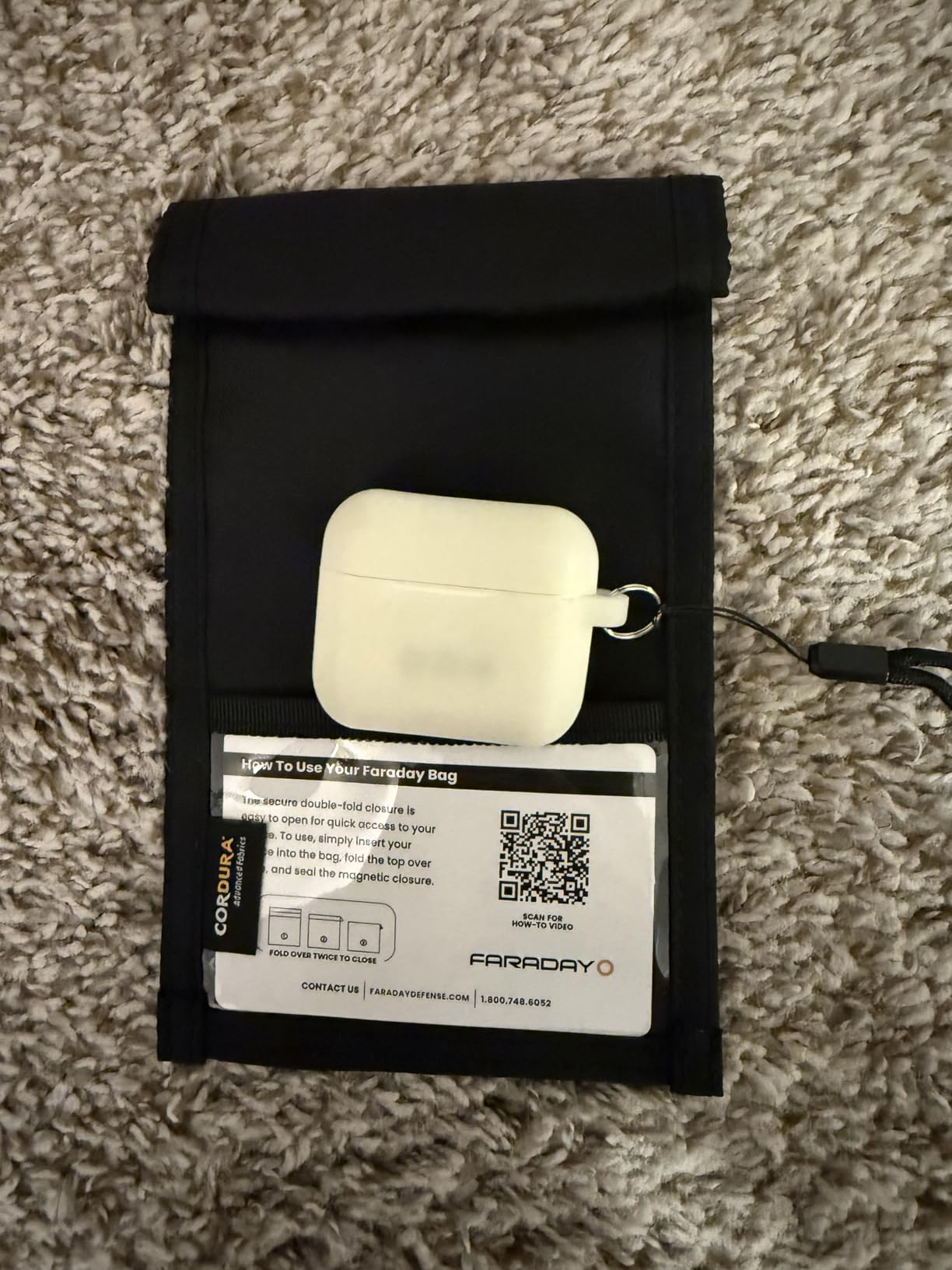 Faraday Defense Faraday Bag Jacket Pro for XL Laptops | Magnetic Closure, Shielding - Law Enforcement & Military, Travel & Data Security, Privacy, Anti-Tracking Anti-Hacking Black (Laptop XL) customer photo 2