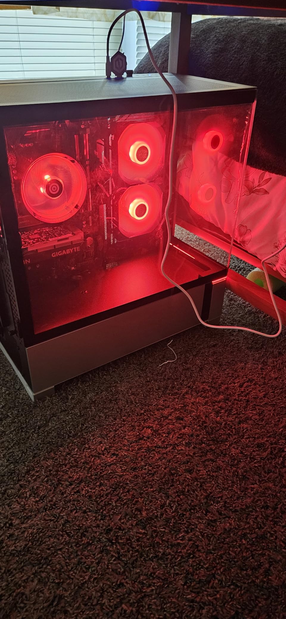 CYBERPOWERPC Gamer Master Gaming PC, AMD Ryzen 5 5500 3.6GHz, Radeon RX 6400 4GB, 16GB DDR4, 500GB PCIe Gen4 SSD, WiFi Ready & Windows 11 Home (GMA3100A) customer photo 1