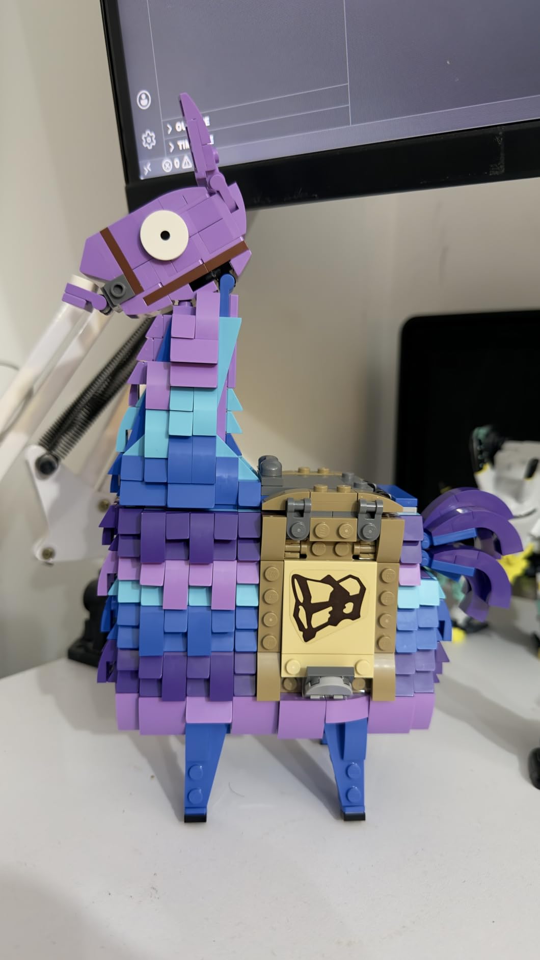 LEGO Fortnite Supply Llama Building Set - Kids Toy for Gamers, Ages 12+ - Display Model, Collectible Fortnite Toy - Gift for Boys & Girls - 77071 customer photo 1