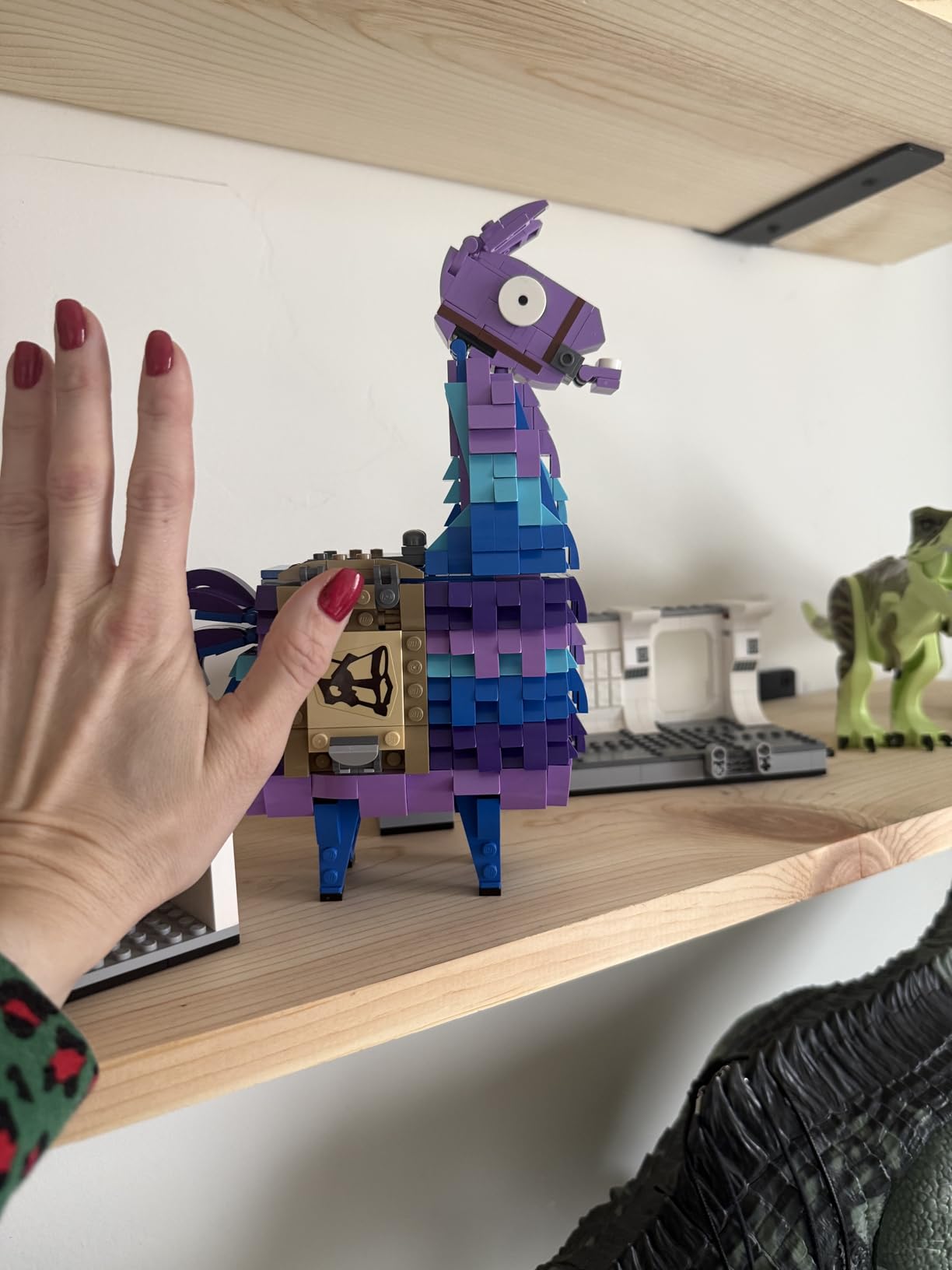 LEGO Fortnite Supply Llama Building Set - Kids Toy for Gamers, Ages 12+ - Display Model, Collectible Fortnite Toy - Gift for Boys & Girls - 77071 customer photo 2