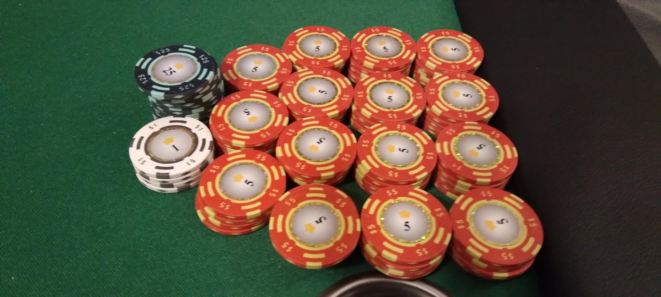 ECOTOUGE Octagon Poker Table Foldable, Texas Holdem Poker Table, Blue customer photo 2