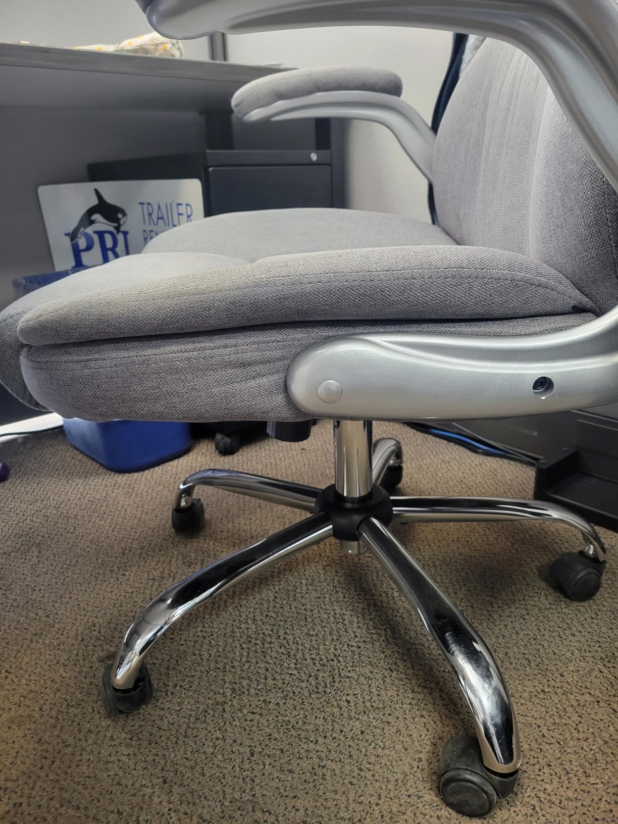 IWMH Office Chair, Adjustable Ergonomic Computer Desk Chair, Extra-Wide customer photo 1