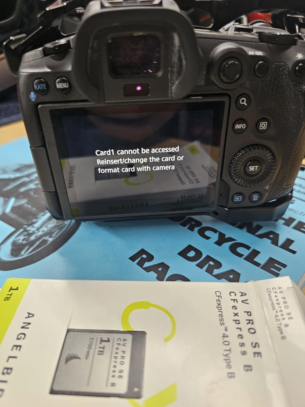 Angelbird AV PRO SE CFexpress B v4 512 GB - CFexpress 4.0 Type B Memory Card - Largest Capacity and Ultra High-Speed - up to 12 K+ RAW Video and Photo customer photo 2