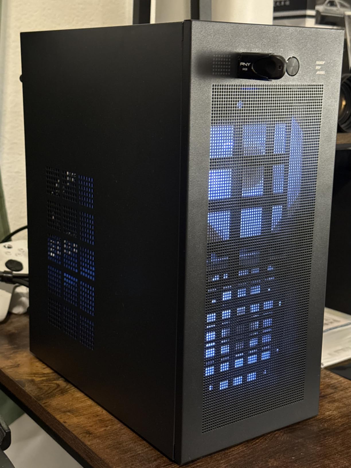 Zalman CUBIX Compact Micro-ATX MATX Mini ITX PC Case with 80mm Fan, Black customer photo 1