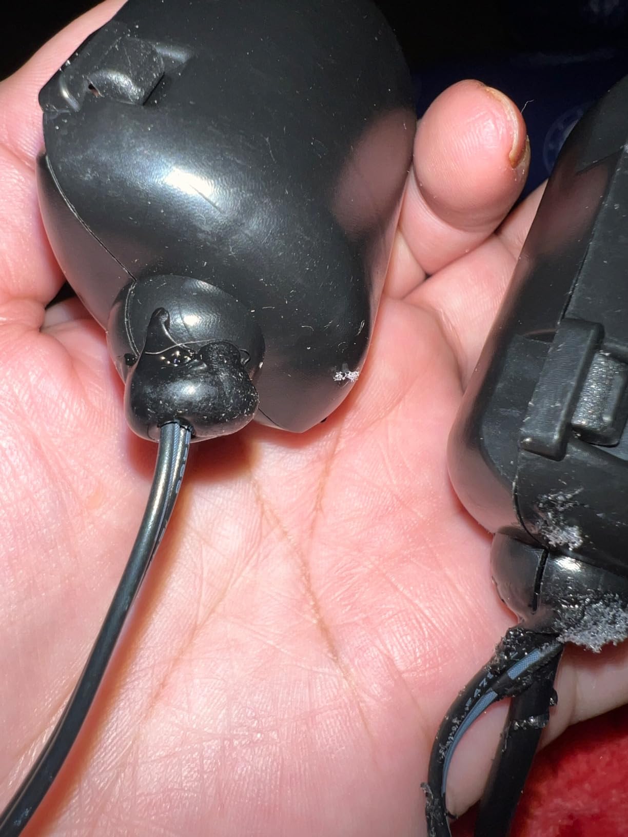 RGB Gaming Chair with Speakers Massage Ergonomic Computer Chair Blue+Black customer photo 2