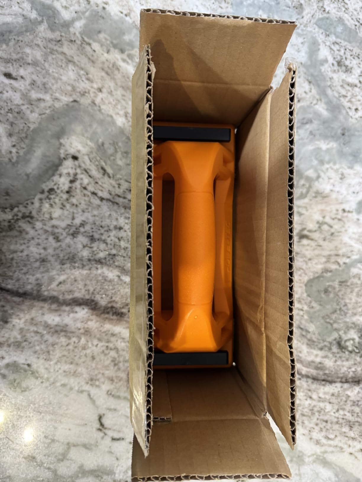POWERTEC Grab Push Block with Retractable Holder, Anti-Slip Pad & Offset Handle for Improves Control. Ideal for Table Saws, Router Tables, Band Saws, Jointers & Fence Systems (71794) customer photo 1