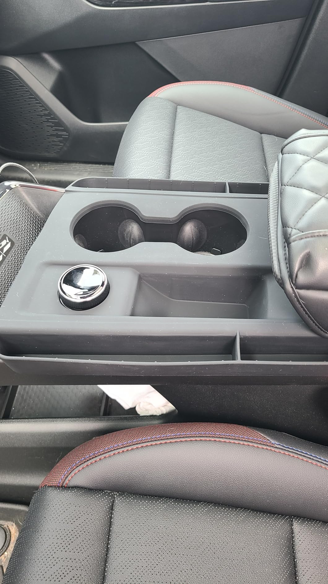 Autorder 2PCS Center Console Organizer for Chevy Chevrolet Equinox 2025-2026 Accessories Center Console Insert Tray Secondary Storage Box with Anti-Slip Mat(Not for Equinox EV) customer photo 2