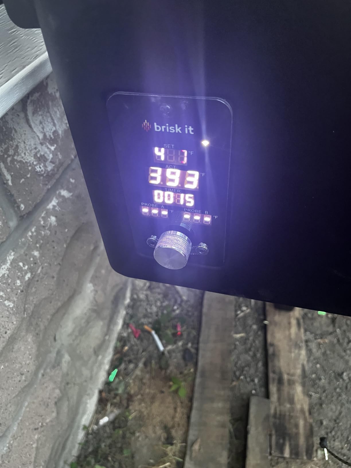Brisk It Zelos-450 Wood Pellet Grill & Smoker, 450 Sq In, WiFi and A.I. customer photo 2