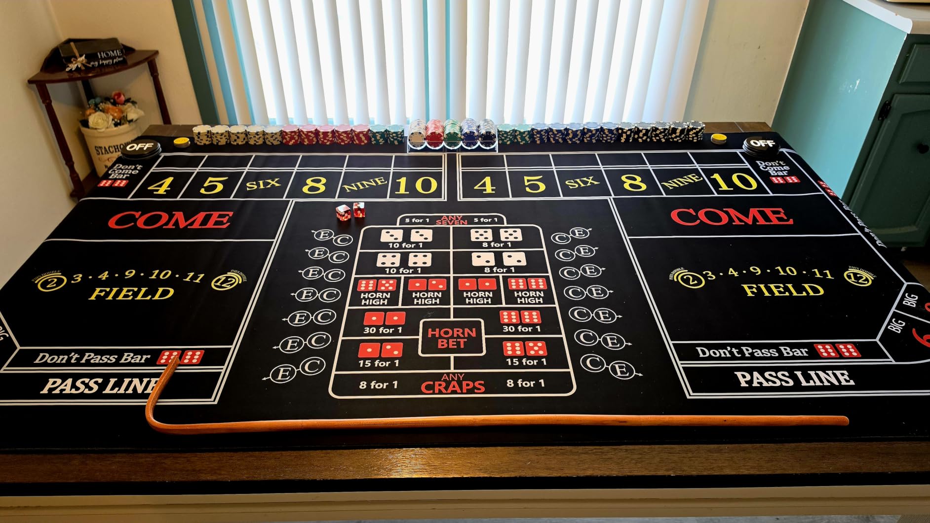 Craps Mat 70