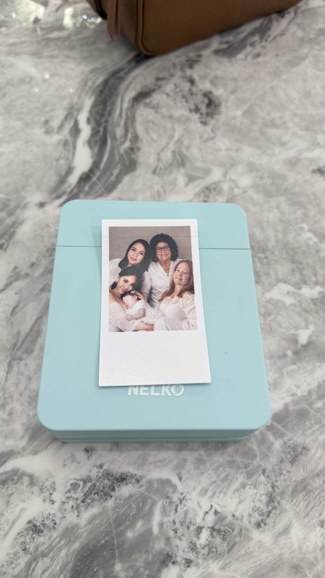 Nelko PP01 Photo Printer, 2x3 Portable Photo Printer, Mini Printer, White customer photo 2