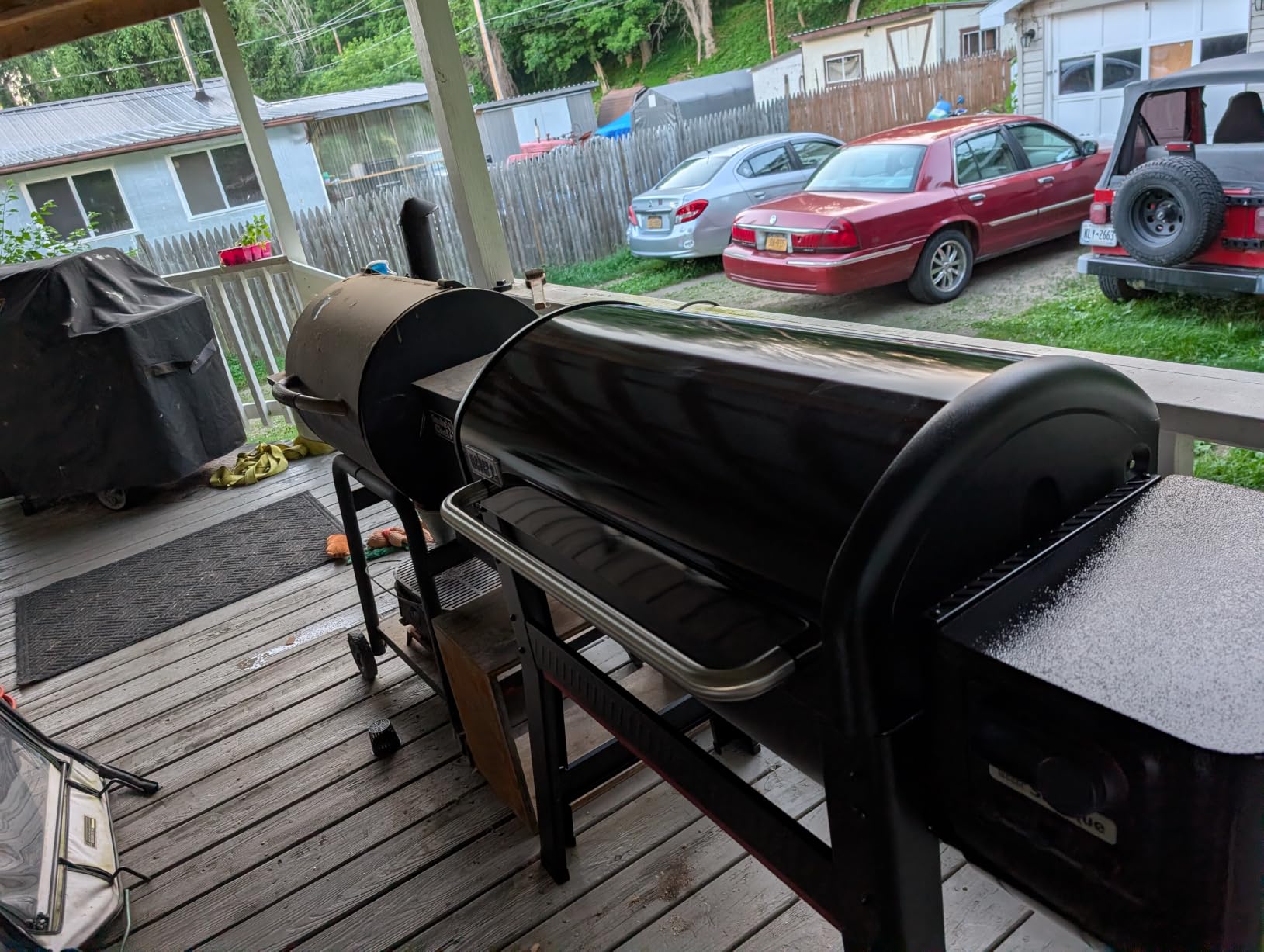 Weber® Smoque™ XL 34‑Inch Pellet Smoker, Pellet Grill, Black customer photo 2