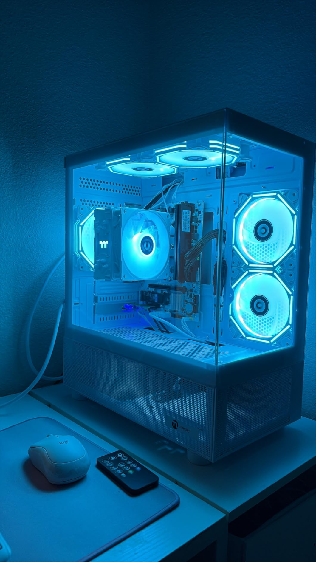 NINGMEI Prebuilt Gaming PC,AMD Ryzen 5 5500 GTX 1660 Super 6GB GDDR6 customer photo 1