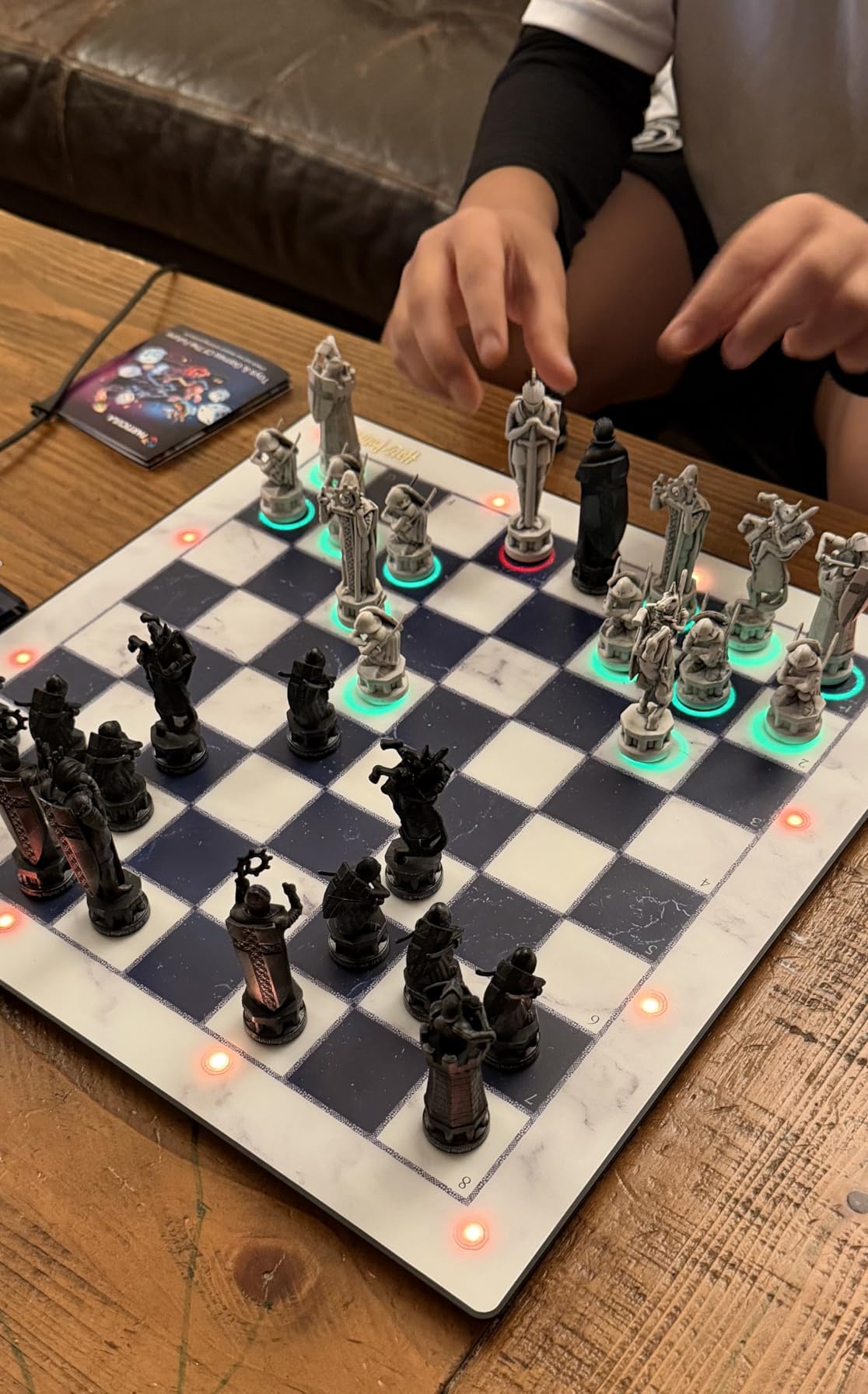 Harry Potter Chess Set Smart Electronic Board Game. Wizards Chess with App customer photo 2