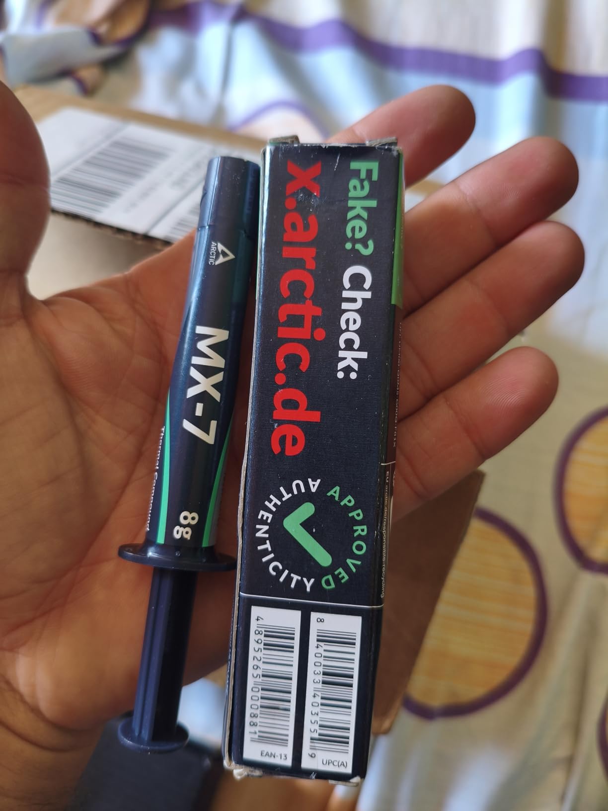 ARCTIC MX-7 (8 g) - Ultimate Performance Thermal Paste, Long Durability customer photo 2