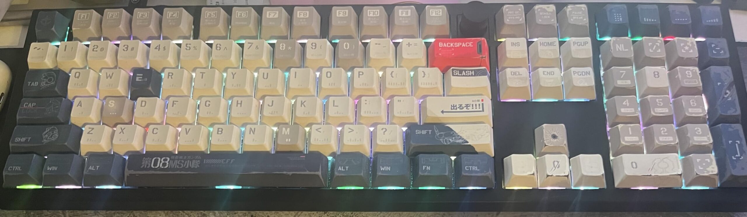 dagaladoo Double Shot PBT keycaps Set, Cherry Profile Keyboard Keycap customer photo 1