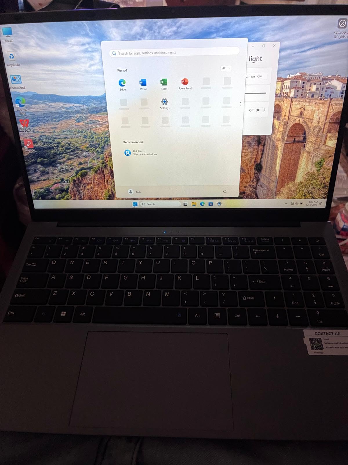 Gaming laptop Core processor (up to 3.40GHz) 16GB RAM 512GB SSD, traditional laptop computers 15.6 Inch FHD Display 1920*1080, with WIFI BT 5.0 Lap top-For Students/Commuters/Business Professionals customer photo 2