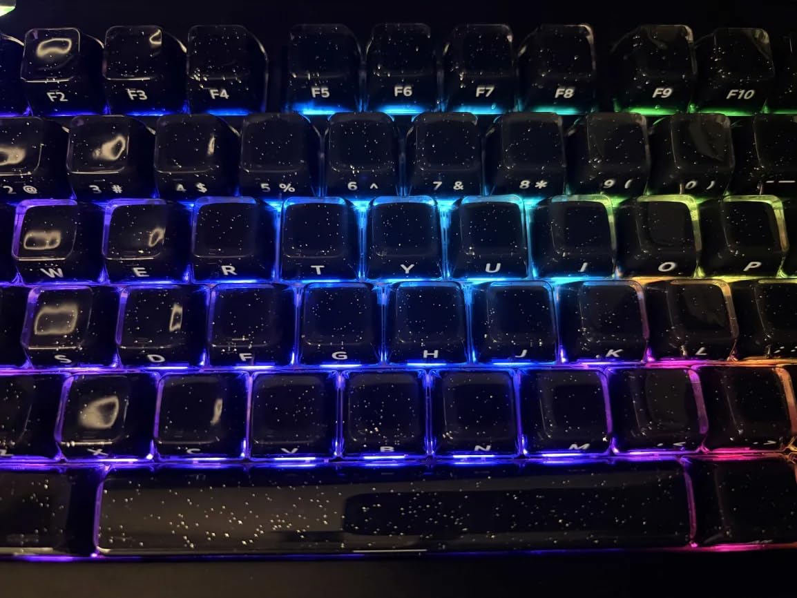 EPOMAKER Lusterfly Jelly Keycaps Set - 123 Keys Double-Shot Laser Engraved customer photo 2