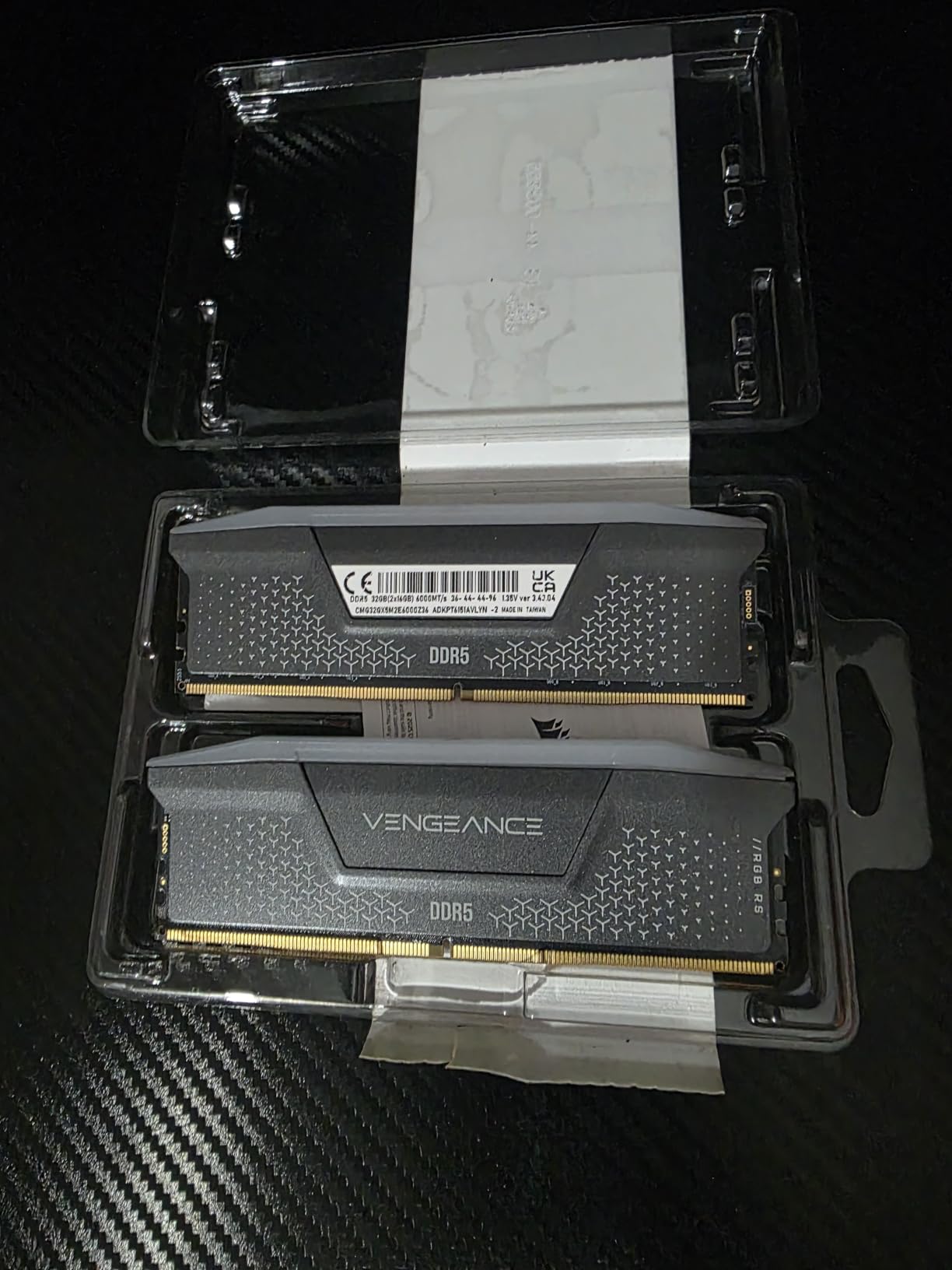 Corsair Vengeance RGB RS DDR5 32GB (2 x 16GB) Up to 6000MHz AMD Intel RAM customer photo 2