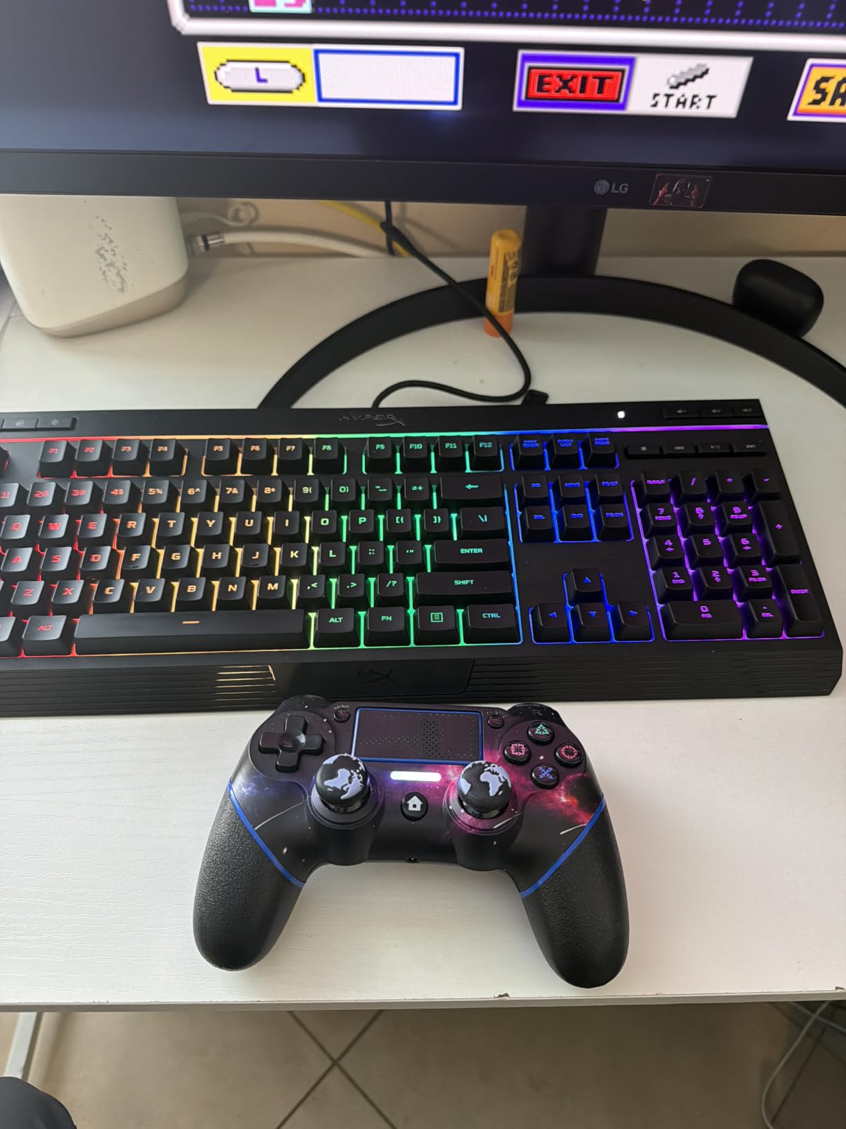 AceGamer 2 Pack for PS4 Controller, Hall Effect Joysticks & Programmable Back Buttons, Wireless Controller for PS4/Pro/Slim/PC, RGB Light/Turbo/Vibration/Motion/3.5mm Audio Jack! customer photo 1