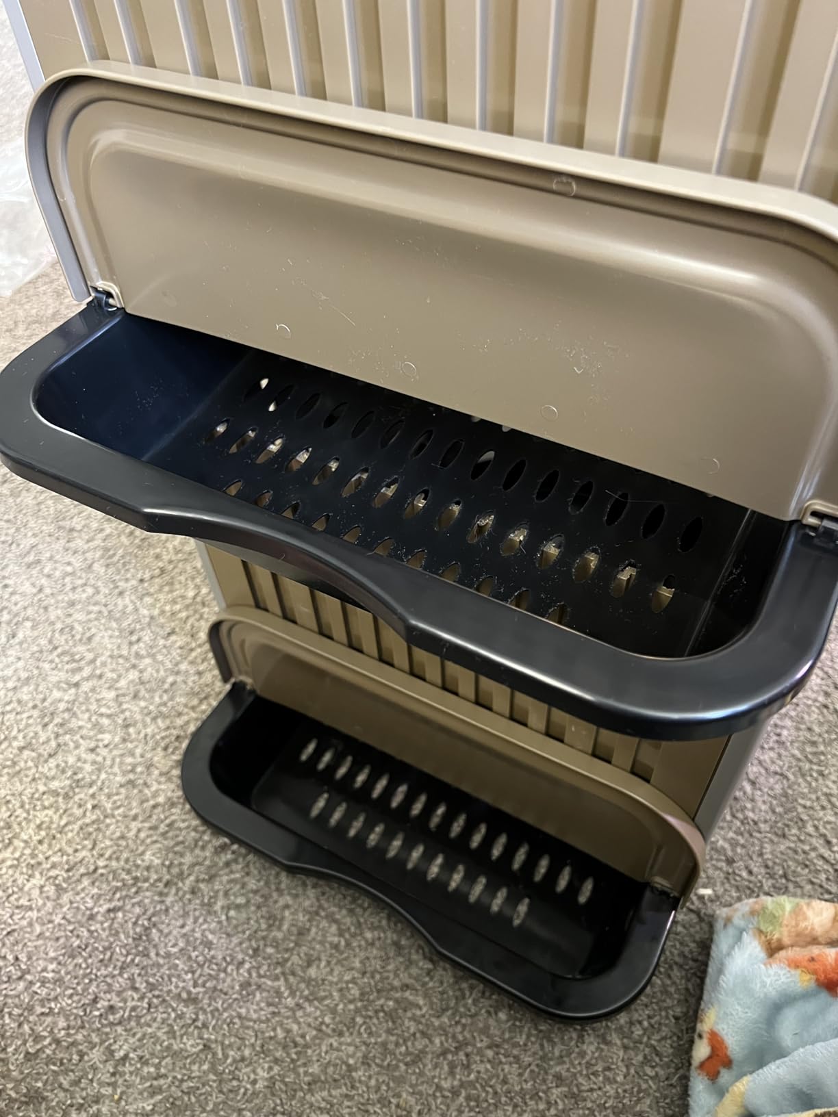 Chicken Nesting Box, 2 Compartment Nesting Boxes for Chickens, Large Chicken Laying Boxes for Egg Collection & Hen on Nest, Roll Away Nesting Boxes Chicken (Extra Large) customer photo 2