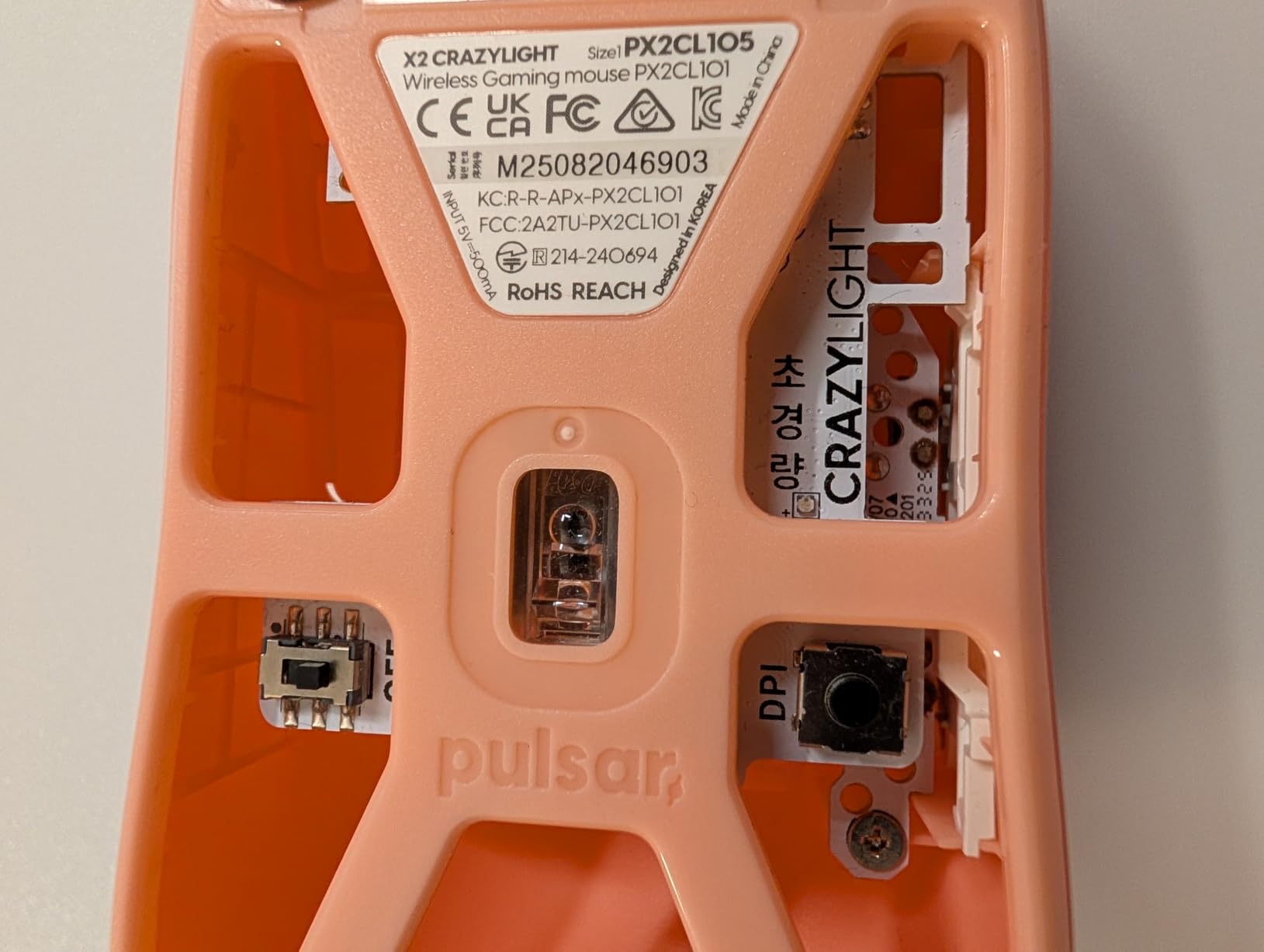 Pulsar Gaming Gears X2 Crazylight Wireless Gaming Mouse, Mini, Forest customer photo 2
