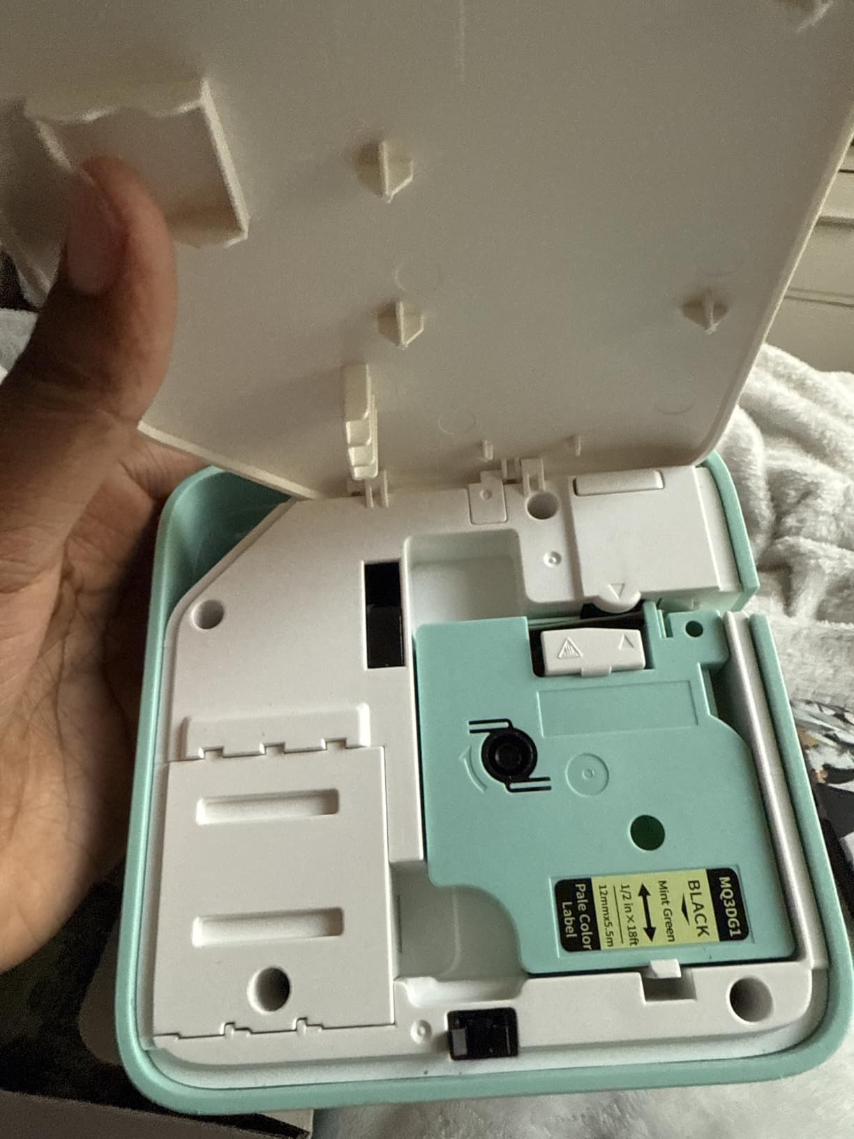 Heat Shrink Wire Label Maker, Bluetooth Industrial Label Machine with Tapes customer photo 1