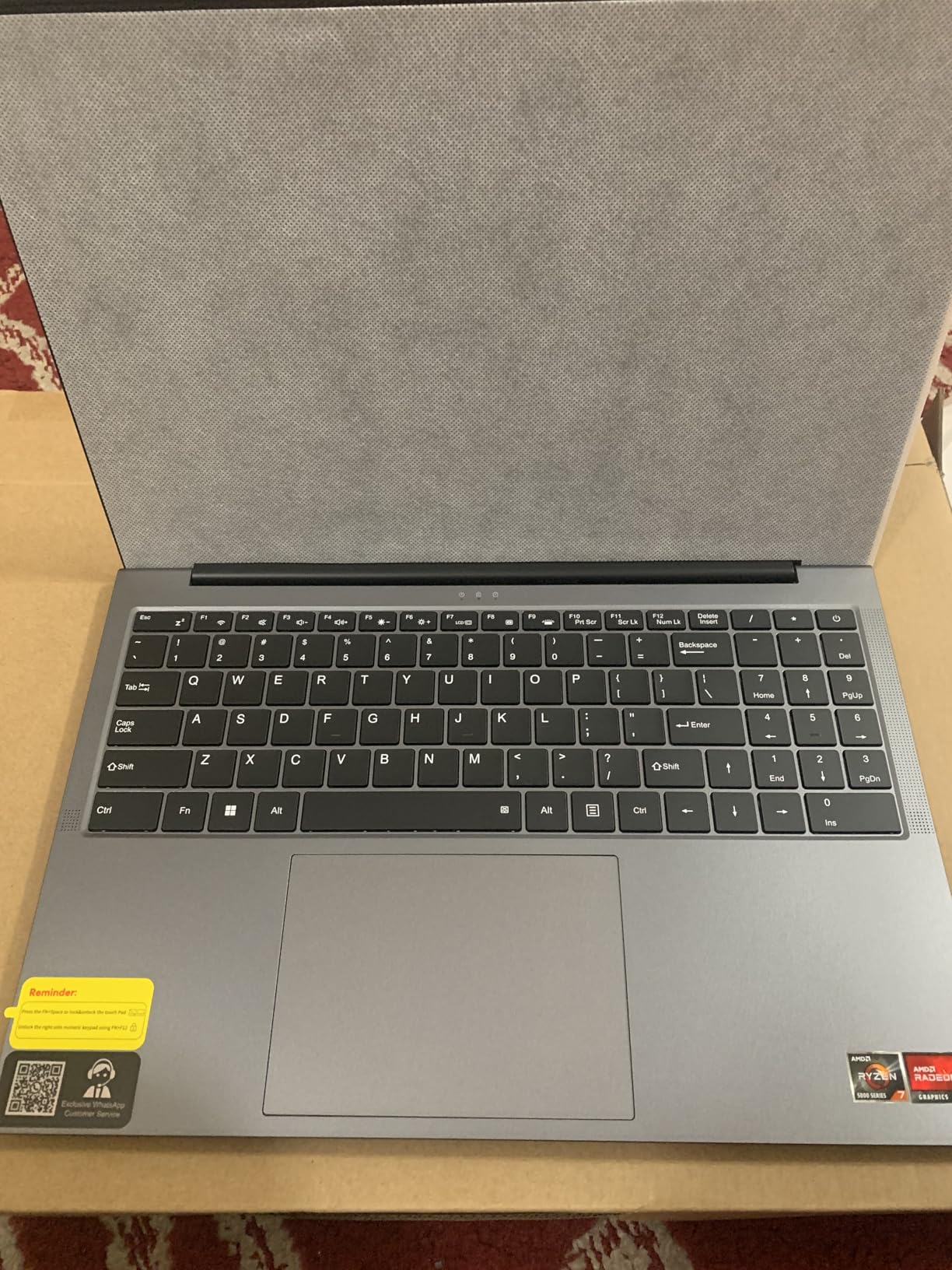 KAIGERR Gaming Laptop, Laptop with AMD Ryzen 7430U(Up to 4.3GHz), 16GB DDR4 512GB SSD Laptop Computer, 1920P FHD Display, WiFi 6, USB3.2, Type_C, Webcam Cover Slide customer photo 2
