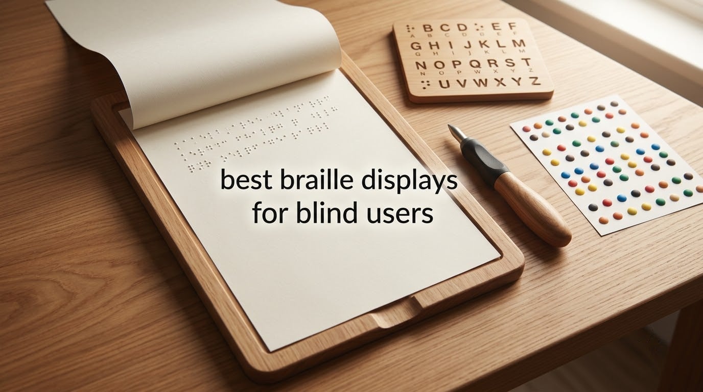best braille displays for blind users