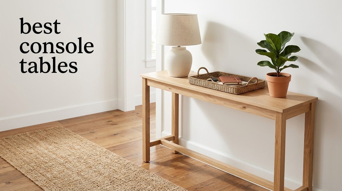 best console tables