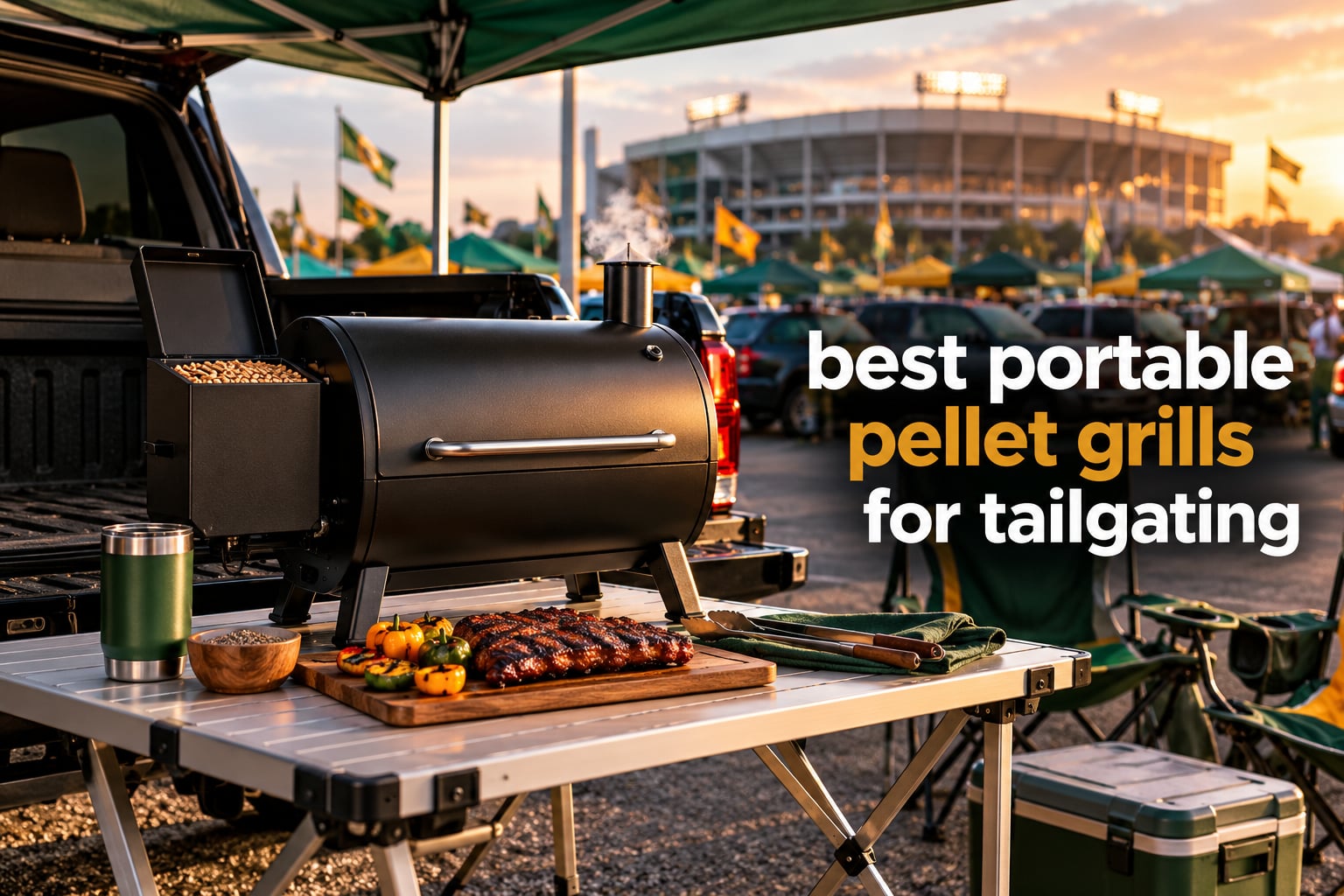 best portable pellet grills for tailgating