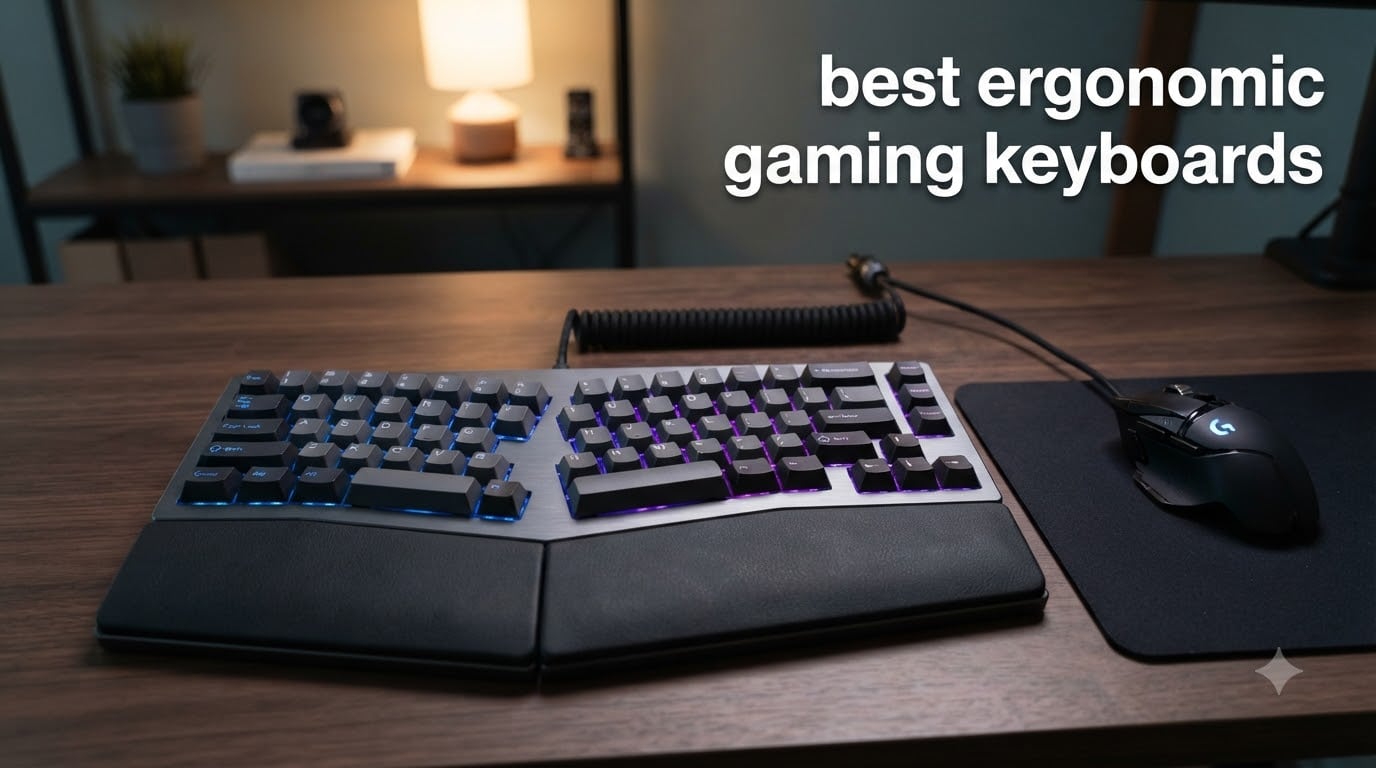 best ergonomic gaming keyboards
