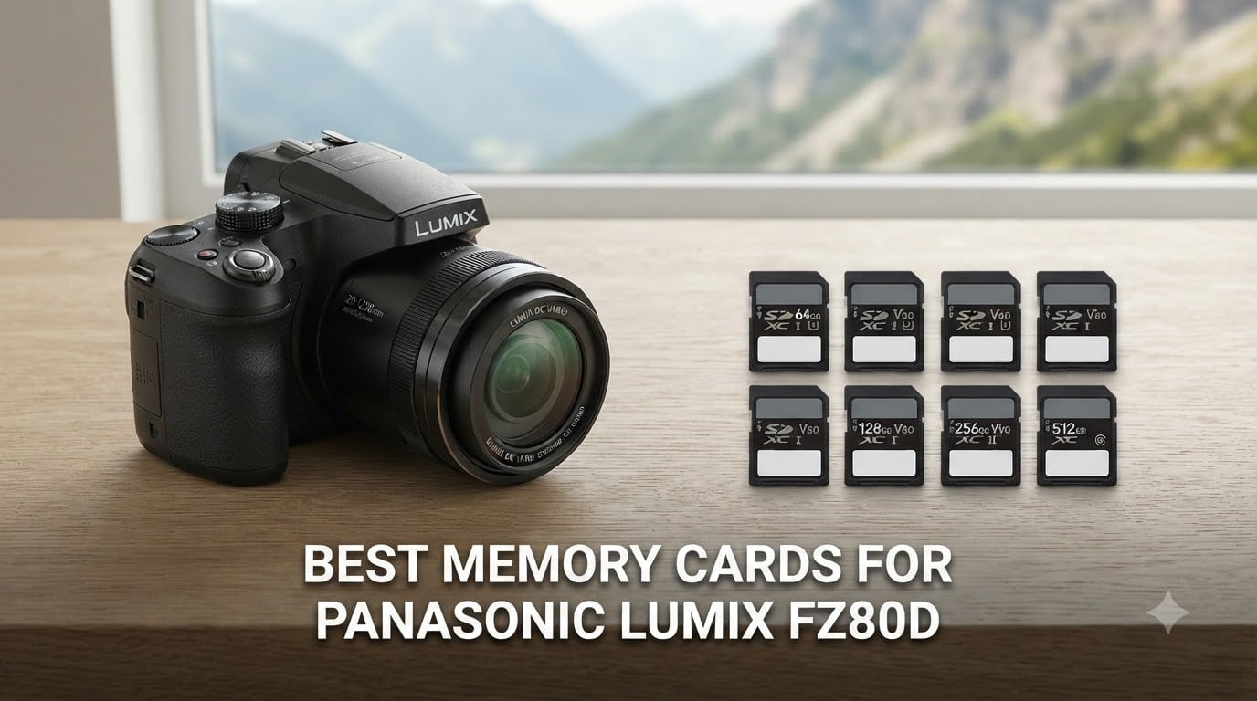 best memory cards for panasonic lumix fz80d