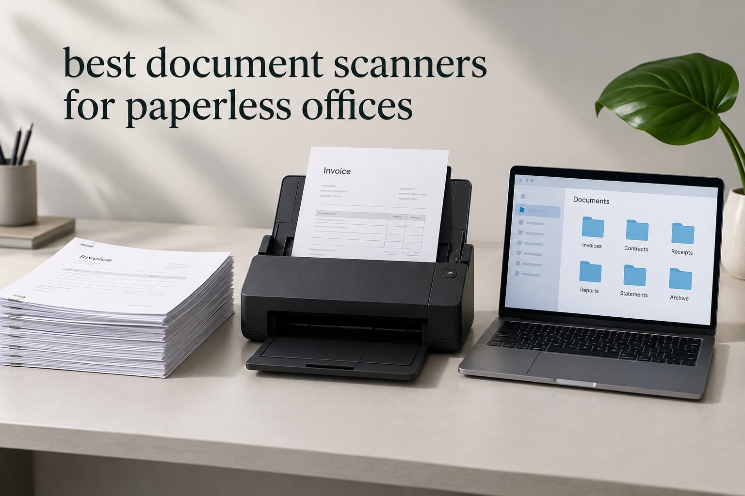 best document scanners for paperless offices