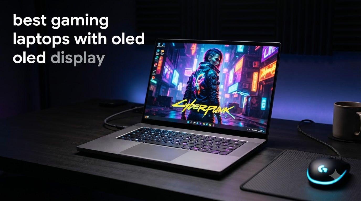 best gaming laptops with oled display