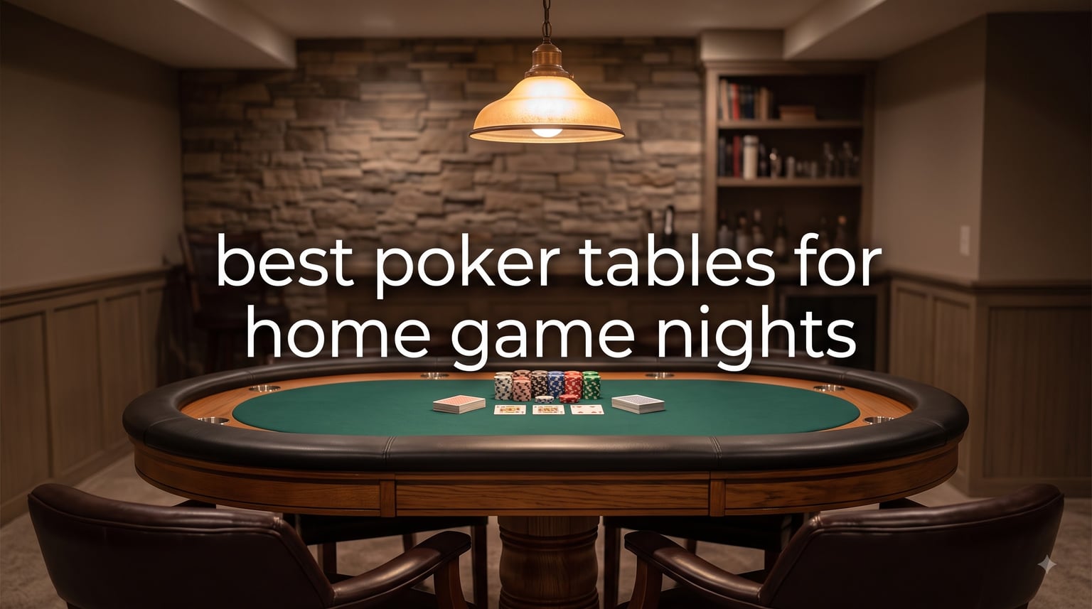 best poker tables for home game nights