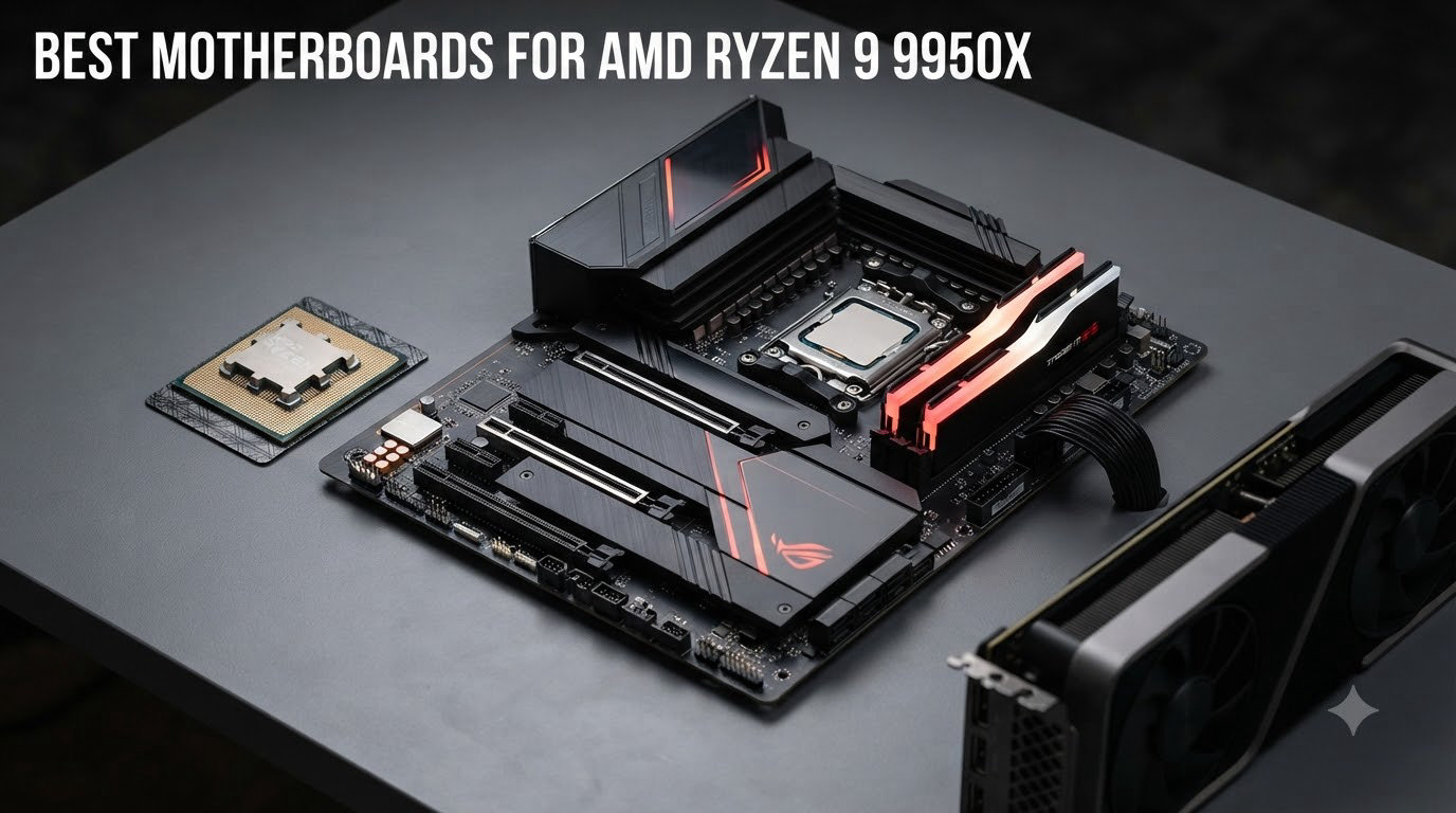 best motherboards for amd ryzen 9 9950x