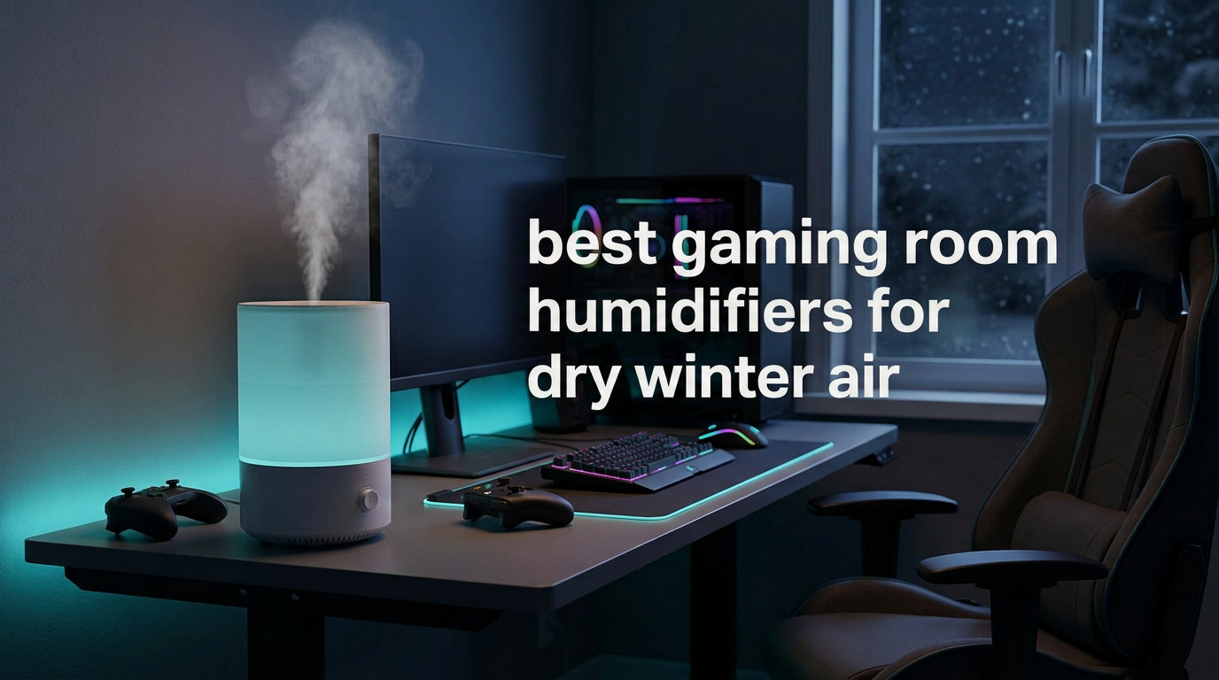 best gaming room humidifiers for dry winter air